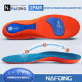 Sport Insoles for Shoes Sole Shock Absorption Deodorant Breathable Cushion Running Insoles for Feet Man Women Orthopedic Insoles