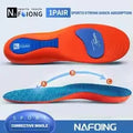 Orthopedic Sports Elasticity Insoles For Shoes Sole Unisex Technology Shock Absorption Breathable Running Insoles