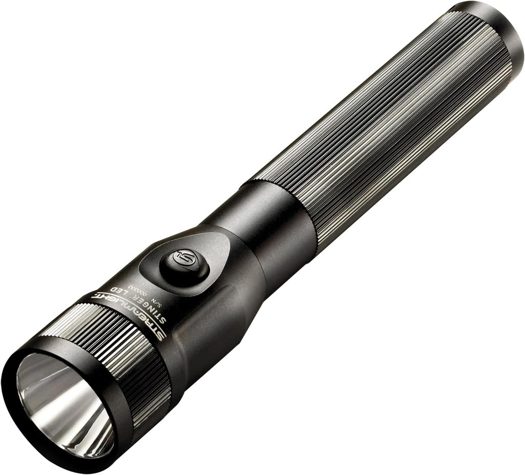 75710 Stinger C4 LED Rechargeable Flashlight with Nimh Battery without Charger, Black - 425 Lumens