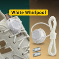 Fashion Swivel Buckle Laces Automatic Shoelace Without ties Kids Adult Sneakers No Tie Shoe laces Shoe accessories 1Pair/2Pair